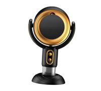 perfk Mini hotte 8W 5V, Angle réglable, hotte de cuisine Portable silencieuse, hotte de bureau pour chaude, friture à la maison, or