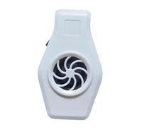 perfk Mini Refroidisseur d'aquarium à réglable, Silencieux, étanche, Portable, alimenté par USB, Ventilateur de Refroidissement pour Aquarium, Blanc