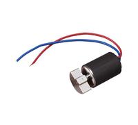 perfk Moteur miniature DC 3 V 0,25 A, puissant, filaire, petit, sans noyau, 10 mm x 15 mm, pour l'artisanat, les jouets électroniques