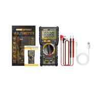 perfk Multimètre numérique, testeur de continuité, testeur de tension de, voltmètre/CA, pour les passionnés d'électronique d'usine,
