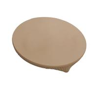 perfk Nappe de Protection en Cuir PU imperméable, Extensible et élastique, pour décoration de Table de Cuisine et de fête, Café 60 Cm