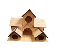 perfk Nichoir à Oiseaux Suspendu pour l'extérieur, nichoir pour, d'extérieur pour Cour, décoration de Cour extérieure, Style B