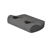 perfk Oreiller avec Trou d'oreille, oreillers d'oreille avec Trou, Oreiller Ergonomique, Oreiller de Couchage latéral Respirant pour Dormir sur Le Ventre, Gris