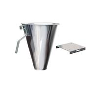 perfk Outil d'abattage de cône de Poulet Facile à Utiliser et Durable, Entonnoir de saignée de Poulet pour Oiseaux de Poulet, dindes, Ferme, s