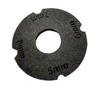 perfk Outil de coupe pour bords de poterie, efficace pour débutants, professionnels, portable, pour des bords lisses et uniformes, outil de coupe pour bols