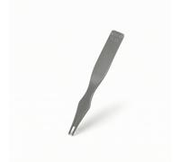 perfk Outil de Marquage Cuir Pricking Iron Outil de Couture Poinçon Couture à Main Alêne Acier Espacement Uniforme Guidage Main Finition Soignée 2 Dents Adapté au Cuir Bricolage Ateliers, 3,85 Mm