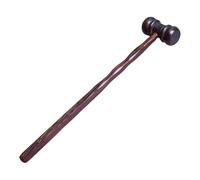 perfk Outil de massage du dos en bois pour la maison et le bureau, confortable, portable, manuel, polyvalent, portable, relaxation pour les poignets, les, Juge Hammer