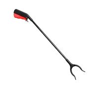 perfk Outil de préhension à long manche, bâton de ramassage portatif, avec poignée solide, accessoires, ramasseur de déchets aidant à atteindre la pelouse, Longueur 80 Cm