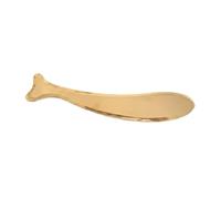 perfk Outil massage Gua Sha, outil musculaire multifonctionnel, lisse, léger et robuste, en laiton, relaxant pour la nuque, le corps entier, le visage et