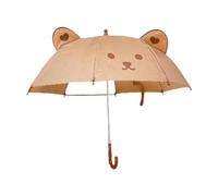 perfk Parapluie pour Enfants, équipement de Pluie, bâton d'ours de Dessin animé Robuste, Cadre Solide, Parapluie de Pluie pour Enfants, pour activités de