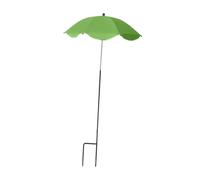 perfk Parasol pour Plantes d'extérieur, Housse pour Plantes, Installation Facile, décoration, auvent Robuste, Angle réglable pour Plantes en Pot, Vert