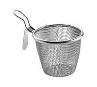 perfk Passoire Tamis INOX, Passoire Fine, Acier Inoxydable Alimentaire, 9.5 cm x 7.2 cm x 6.5 cm