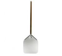 perfk Pelle à Pizza Aluminium Pelle Four Spatule Pâtisserie Plaque Transfert Manche Droit Long pour Contrôle Sûr au Four Bords Arrondis Finition Lisse Four à Bois Food Truck, 14 Pouces 182.5 35cm