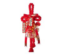 perfk Pendentif nœud chinois 2026, décoration souvenir pour le Nouvel An chinois, cadeau pour la Fête du Printemps, à poser sur un arbre, un porche, une, Style B