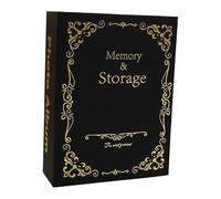 perfk photo 4x6 DIY Livre de souvenirs pour bébé Étagère Favor Home 50 pages Livre d'images avec 100 pochettes pour les femmes Fête des mères, Noir