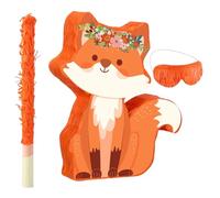 perfk Pinata avec bandeau, chauve-souris et confettis pour filles et garçons, jouets de décoration pour fête d'anniversaire, fournitures de fête