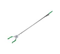 perfk Pince de préhension pour papier toilette, pince à déchets, outil de ramassage des détritus pratique à long manche pour le sol, les personnes âgées et, Vert