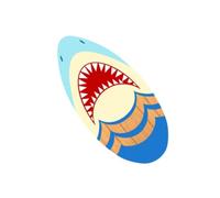 perfk Planche de Surf, Planche de Skimboard, 30 Pouces, Sports Nautiques en Eau Peu Profonde, Petite de Surf en Bois pour Adolescents, garçons, Filles et