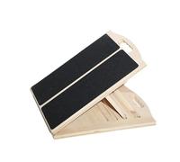 perfk Planche inclinée en Bois pour étirement des Mollets, Planche inclinée Professionnelle, Robuste et Pliable, pour Jambes, Pieds et Genoux