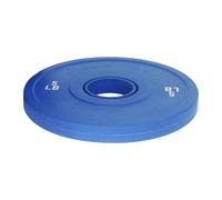 perfk Plaque de Poids fractionnée pour Gymnase, Poids d'entraînement Compact de 2,2 kg, Petite Plaque de Rechange pour la Musculation, haltères Standard