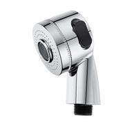 perfk Pommeau de Douche D'eau à 2 Modes, Pommeau de Douche Réglable Rehausseur, Buse de Douche pour Salon de Coiffure, Pulvérisateur de Pommeau de Douche à Main, Pommeau Douche Anti Calcaire