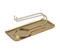 perfk Porte-encens Palo, brûleur d'encens décoratif en acier inoxydable, idéal pour la maison, le salon, la salle à manger, la chambre ou le, Plateau Rectangulaire