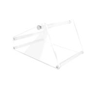 perfk Porte-étiquettes pour thermique, support d'étiquettes en acrylique robuste et léger, distributeur universel d'autocollants pour, Couche Unique