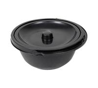 perfk Pot de chambre commode pratique facile à nettoyer pot toilette conteneur urinoir seau pour voiture camping ménage chambre homme femme, Style B