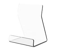 perfk Présentoir Vertical en Acrylique, Porte-disques, Organisateur de Bureau Peu encombrant pour bibliothèque Scolaire ou Maison.