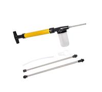 perfk Pulvérisateur de Poudre pour Jardin, Atomiseur de Diatomées Pulvérisateur, Pulverisateur a Main Distributeur de Poudre, Pompe à Air à Pousser/Tirer, pour Fleurs, Jardin des Insectes