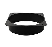 perfk Raccord de conduit d'aération pour sèche-linge, adaptateur, pour ventilation, chauffage et climatisation. Bride de raccordement facile à, 6 Pouces