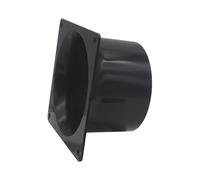 perfk Raccord de conduit d'aération pour sèche-linge, adaptateur, pour ventilation, chauffage et climatisation. Bride de raccordement facile à, 5 Pouces