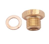 perfk Raccords 1/8 ''NPT à M14x1.5 Adaptateur de Manomètre de Temperature, Connexion Forte