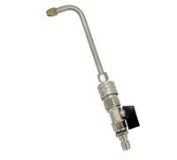 perfk Rallonge de Lance pour Nettoyeur Haute Pression, raccord Rapide 1/4", raccord Professionnel, buse de pulvérisation en éventail de qualité, Courbé à 90 Degrés