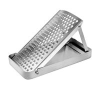 perfk Râpe à Fromage en Acier Inoxydable, Râpe à Fromage Manuelle, Rappe a Fromage avec Récipient Amovible 17 X 9 X 2 cm, Rapeuse a Legumes et Fruits, pour Parmesan, Le Fromage à Pâte Dur, Gingembre