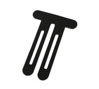 perfk Rape Kinesiology Rape Professionnel, assurez-vous une stabilité du support, un ruban musculaire préfabriqué élastique élastique facile à utiliser, des, Noir, Petit