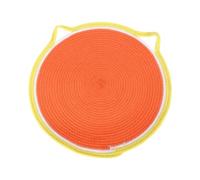 perfk Remplacement du Tapis de grattement de Chat Remplacement à la Main Le Tapis de Couchage à la Main Le Plateau de Couchage de Couchage à la Main pour, Orange