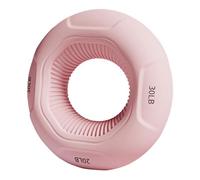perfk Renforceur de préhension en Silicone, 3 Niveaux de résistance, pour l'exercice des Mains et des Doigts, Rose 20 25 30lb