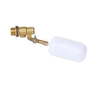 perfk Robinet à flotteur de 1/2 pouce pour réservoir d'eau, remplissage automatique et arrêt avec bras réglable pour aquariums et piscines