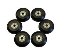 perfk Roues Remplacement pour Pièces faciles à Installer, Glissement Fluide et Silencieux, 58 mm, Robustes avec roulements, 6 Pièces