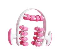 perfk Rouleau Musculaire à 24 Roues, Pince Circulaire pour Jambes, Anneau de Massage réglable à 2 Niveaux, Massage et Exercice de Fitness pour Le du