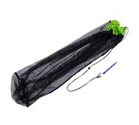 perfk Sac de Filet de pêche, Sac de Collecte de Poisson, Cordon en Nylon Largeur 60cm, Longueur 150cm, Sac de Maintien du Poisson, Sac d'appâts en Maille, 60x150cm