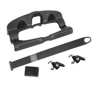 perfk Sangle de Roue pour Toit de Voiture, Support de Fourche Avant de vélo, Support de Pneu de VTT, de Roue arrière de vélo pour SUV et Voitures