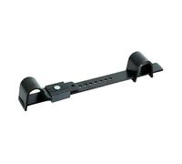perfk Serrure de conteneur de navire en acier, accessoires professionnels pour camion, porte d'entrepôt, serrure de porte de chargement de qualité, Noir