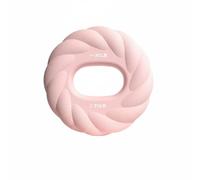 perfk Silicone Grip Renforceur de Poigne Anneau d'Entraînement Main Avant-bras Deux Niveaux de Résistance Silicone Design Ergonomique Adapté au Bureau Domicile, Rose