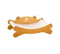 perfk Sisal Chat gratter lit gratter Poteau en Bois Relaxant Espace de Chats Meubles grattant pading pour Le Repos Dormant, Pas de Balle de Sisal