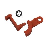perfk Starter Levier D'obturation Clip Kit Direct Remplace adapte pour Stihl 4140-141-3700, Durable Matériel de Haute Fiabilité