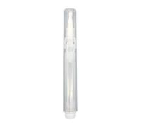 perfk Stylo retouche peinture pinceau 6 ml, flacon vide pour cosmétiques, stylo à pour cuticules, pour portes, sols et murs, Clair