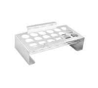 perfk Support de Barbecue à piments pouvant contenir 18 poêles à Viande Robustes, Support pour ustensiles de Cuisine, pour piments, Grille de rôtissage pour