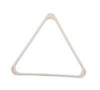 perfk Support de Boules de Billard Triangulaire, Support de Boules de Billard, Support de Boules de Billard Blanc, Triangle de Table de Billard pour